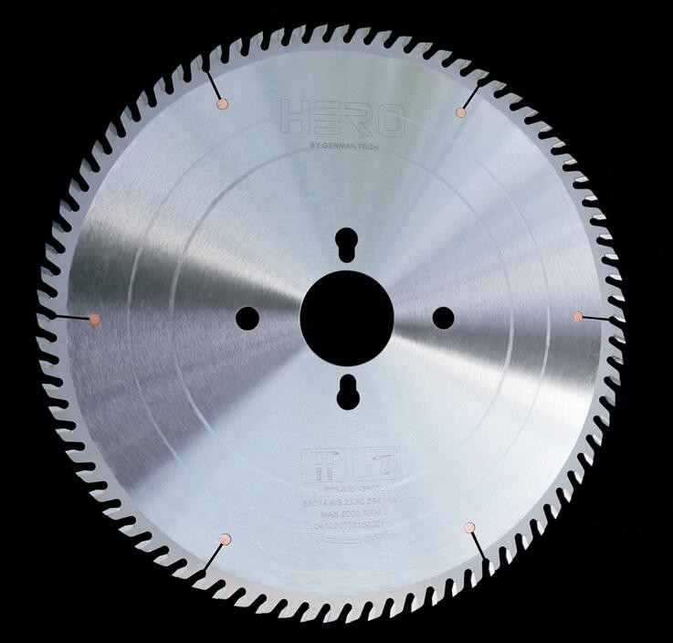 Anti Chipping Panel Sizing Saw , Aluminium Circular Saw Blade For MDF Cutting