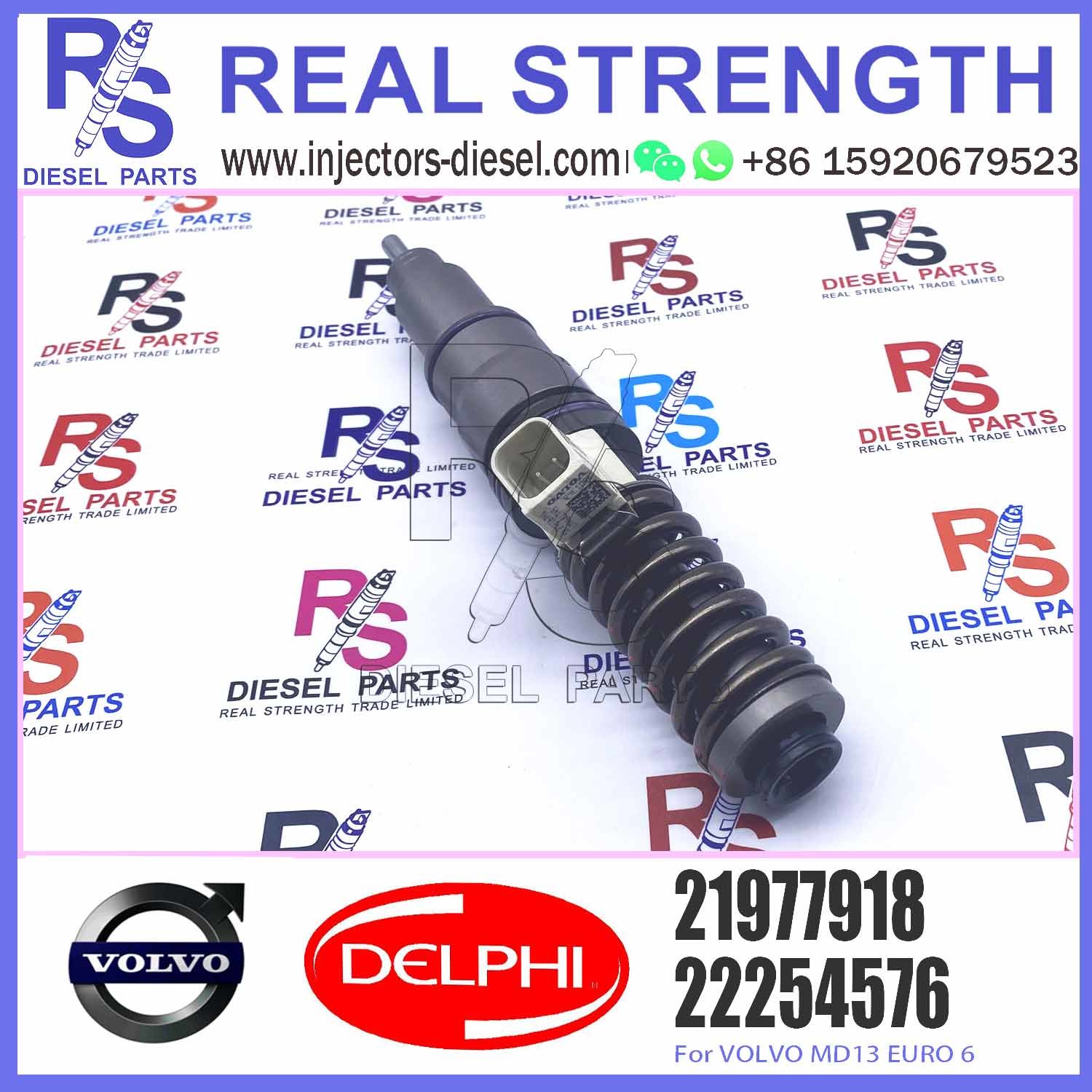 21977918 BEBE4P03001 Diesel Fuel Injector For V-O-L-V MD13 EURO 6 E3.27 22254576 85002179