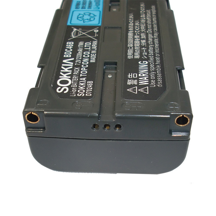 Lithium Ion 7.2 Volt Battery 2330mah For Sokkia Bdc46b Total Station