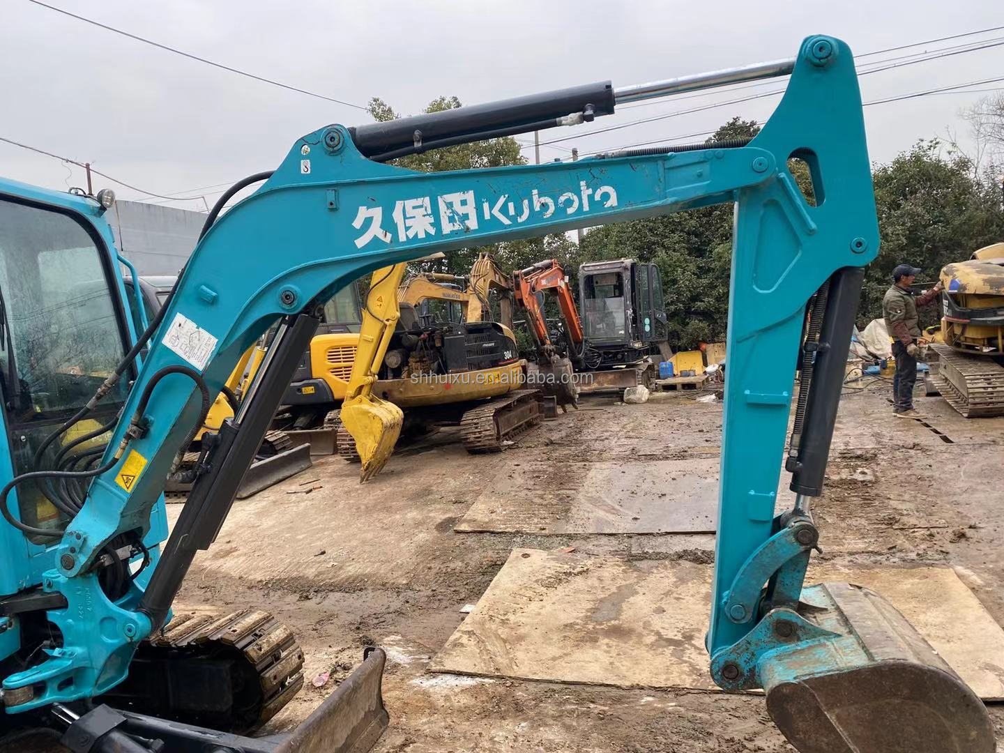 Used mini digger Kubota35 Japan origin cheap price/Second hand hydraulic crawler Excavator Kubota35 High quality