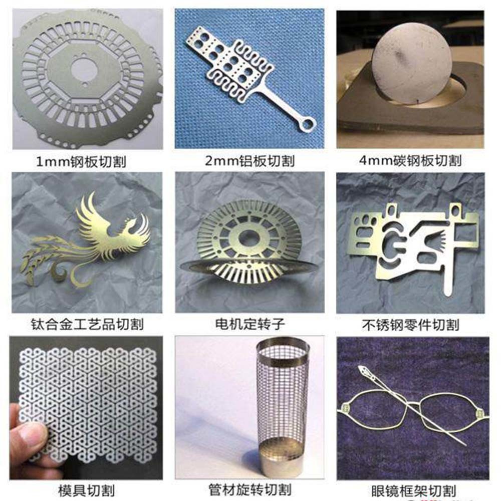 High Accuracy CNC Metal Sheet Fiber Laser Cutting Machine 500W