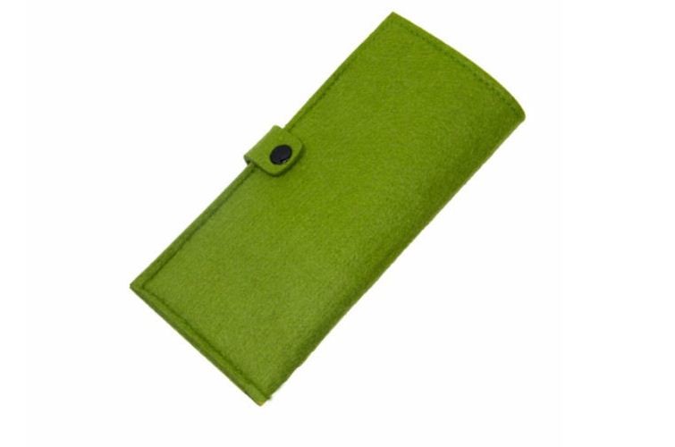 high quality reasonable price promotional felt purse factory with various color