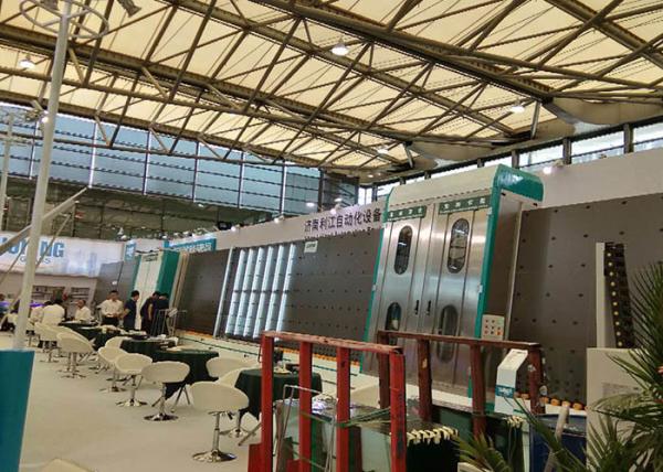 Quality 50 Mm Low E Insulating Glass Production Line Stainless Steel With 3 Pair Brushes for sale