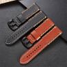 Buy cheap Vintage Genuine Leather Watchbands 22mm Bracelet Band watches Accessories parts from wholesalers