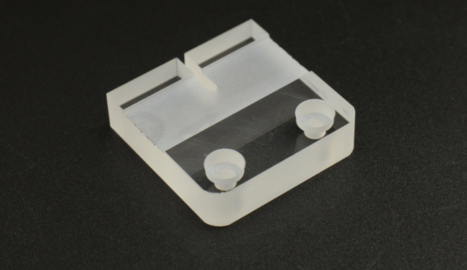 Quartz Glass High Light Transmittance And High Temperature Resistant Laser Dotting, Quartz Strip
