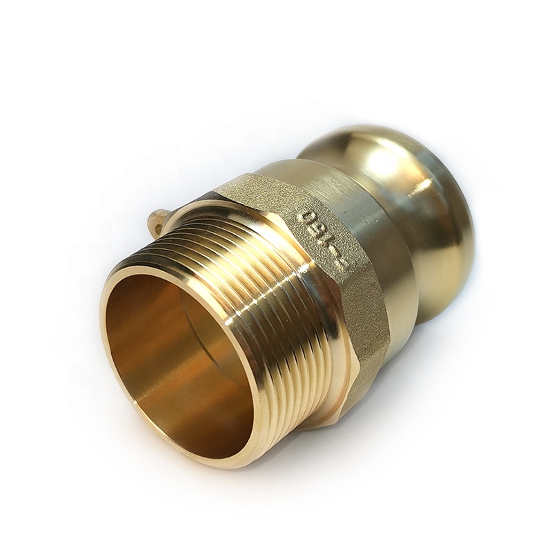 1/2"-8" Round Head Brass Camlock Coupling Quick Couplings Type B for Food and Beverage Industry