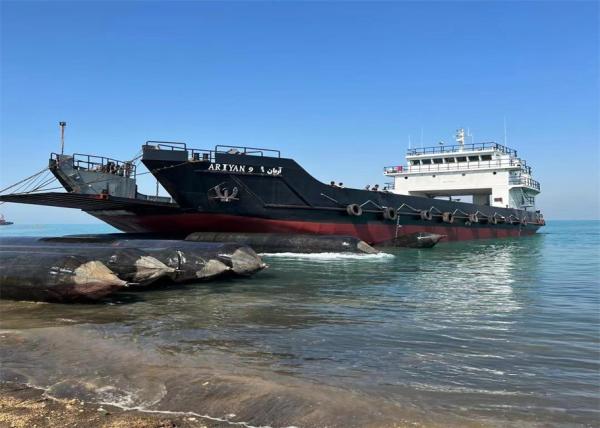 Quality Henger Black Rubber Ship Launching Airbag For Lifting Docking for sale
