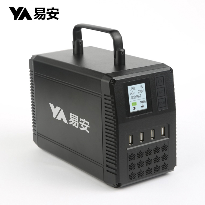IP 65 Waterproof class 300W Portable Power Station, Small Size 0.4cm higher than iphone X, Larger Power Amazing Capacity 1