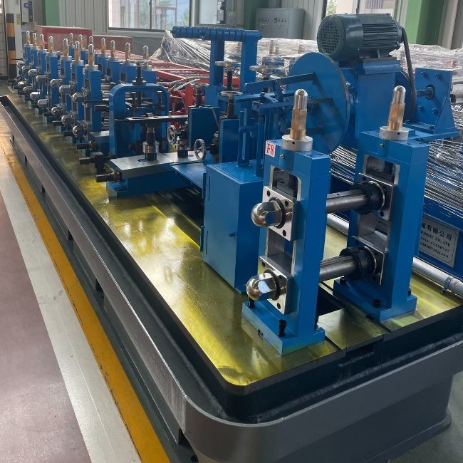 20-50m/min Welded Tube Mill Line High Speed Roll Forming Machine For Small Diameter Tubes