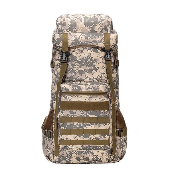 Tactical Military Army Backpack, Tactical Hiking Daypack 70-85L Military MOLLE Assault Backpack Army Traveling Campi