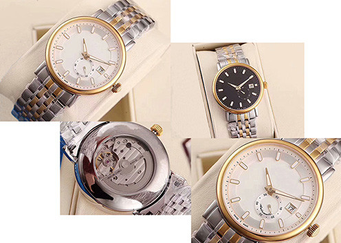 Sapphire Glass Classic Automatic Watch Dial Mark With Date In 3 Number Position
