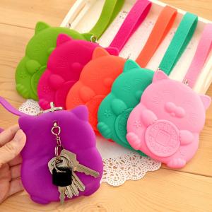 China Custom Silicone Key Case Non-Slip Slicone Commercial Gift with Logo on sale