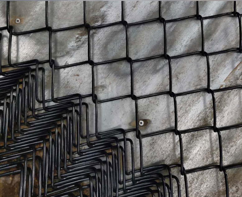 6 Ft X 50 Ft 4.8mm Galvanized Chain Link Fence Diamond Hole