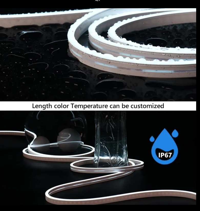 High Cri 90 95 Neon Led Strip Light 3*8 4*8 6*12 3mm 4mm 6mm 8mm 10mm 16mm 12V 24V Silicone Tube Rope Flex Neon Led Strip Lights