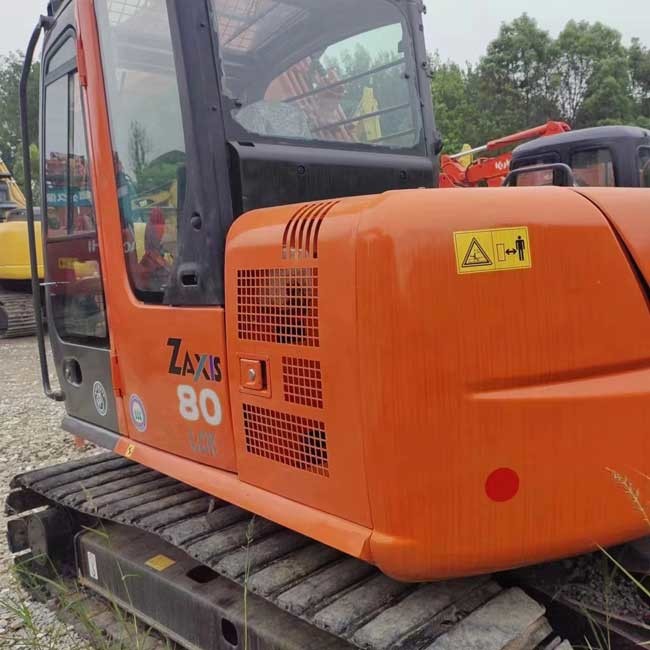 0.28m³ Bucket Capacity Used HItachi ZX80 Original Excavator Compact Crawl Excavator