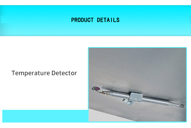 Energy Saving Hot Food Display Warmer With Warming Light And Heating Element