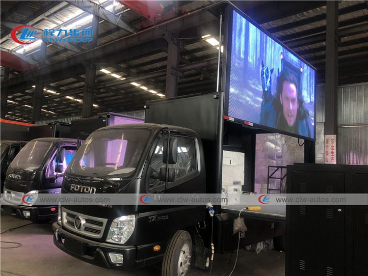 foton Aumark LED advertisement truck26