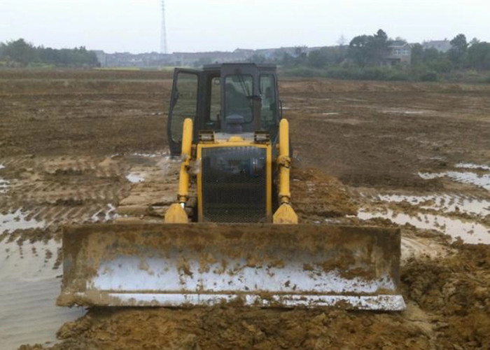 320Hp Bulldozer Shantui Sd32 , Easy Operation Crawler Construction Equipment