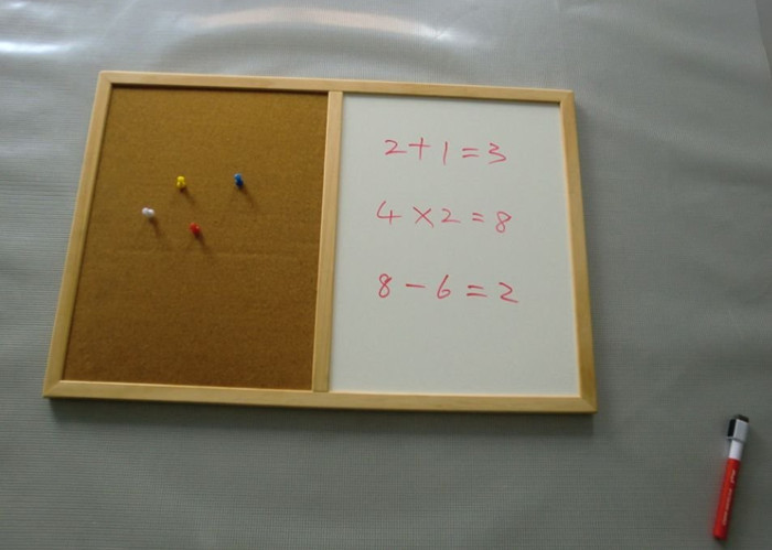 Wall Hanging Wooden Framed Memo Board Interior And Exterior Decoration