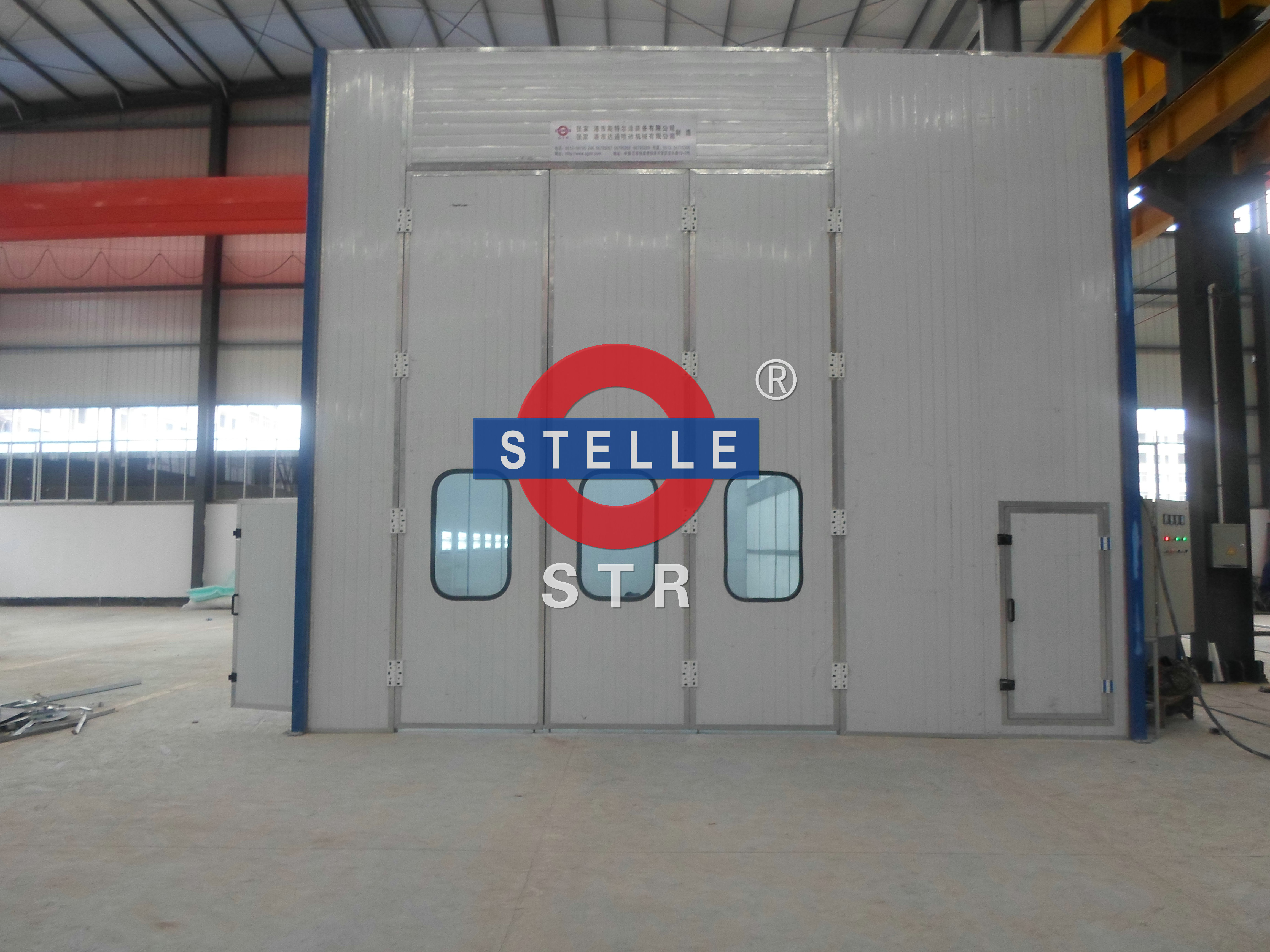 Portable Automotive Paint Spray Booth / Industrial Car Spraying Oven CE ISO
