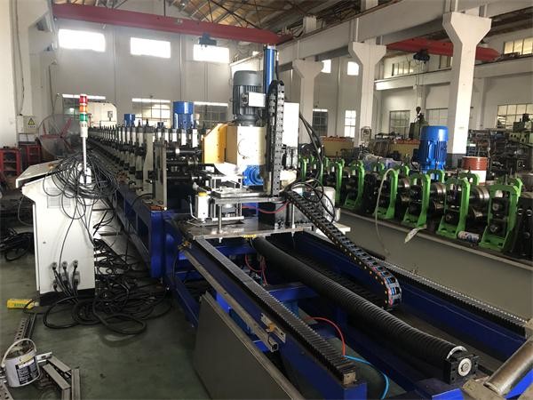 380V Strut Channel Rolling Forming Machine 50Hz / 3Phase 18.5KW Punching Press