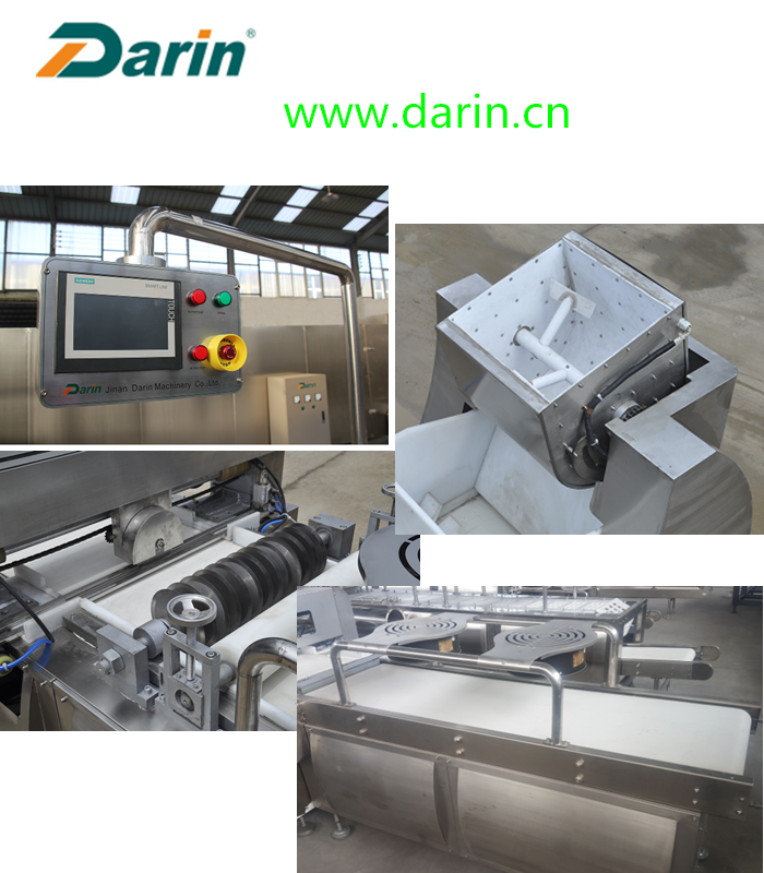 2018 Hot Sale Muesli Bar Cereal Bar Peanut Bar Cutting Making Machine with Siemens PLC made by Darin Machinery