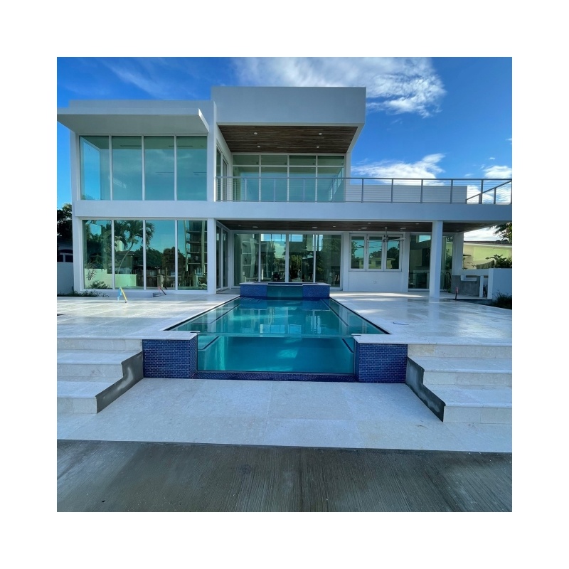 12m Acrylic Swimming Pool A Luxurious Addition to Aupool Spectacular Hotel Rooftop