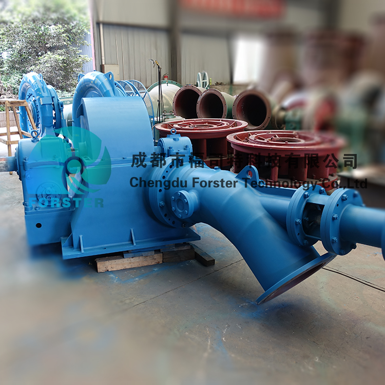 Turgo Type High Head Water Turbine Generators Simple Compact Structure