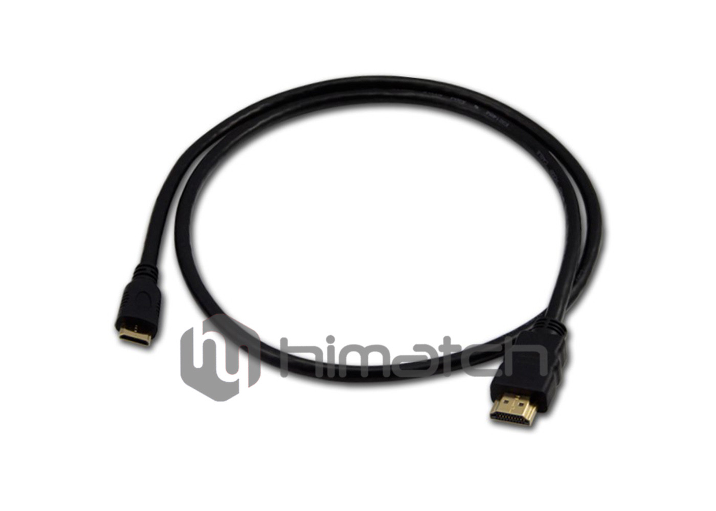 FHD Industrial Mini Hdmi Cable A To C 3ft 6ft 10ft For Protable Devices