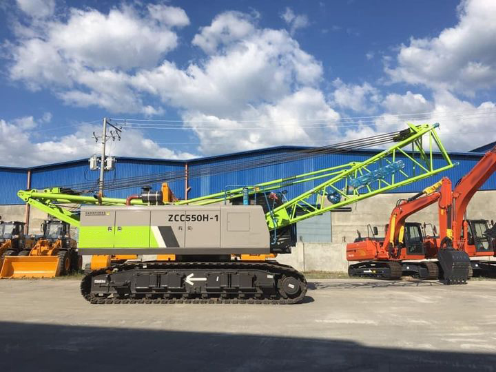25 Ton 50 T 55 Ton 75ton Crawler Crane Lifting Machine with Other Hydraulic Pump Top