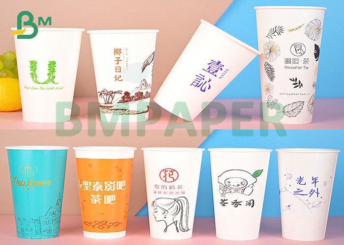 PE Coated Paperboard 185gsm + 15gsm PE For Making Dessert Or Soup Bowls
