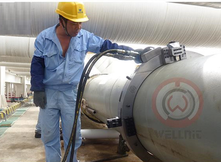 Edge Milling Electric Pipe Cutting And Beveling Machine 1430mm