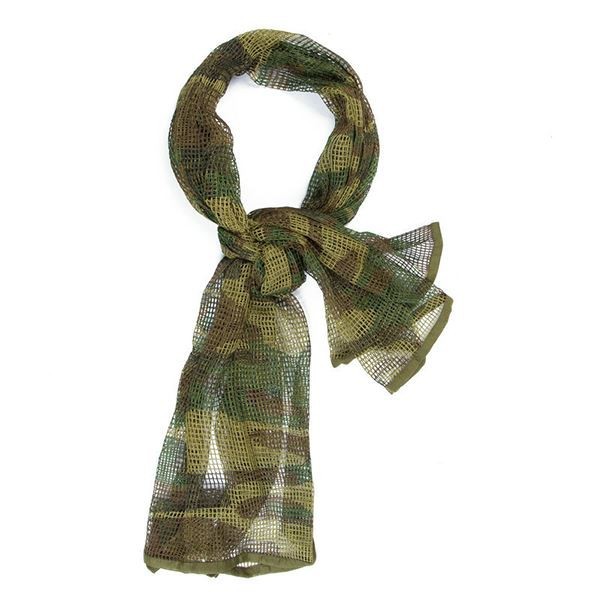 Camouflage Scarves, Sniper Veil Camo Mesh Material Hunting Shemagh Scarf Balaclava Head Neck Cover