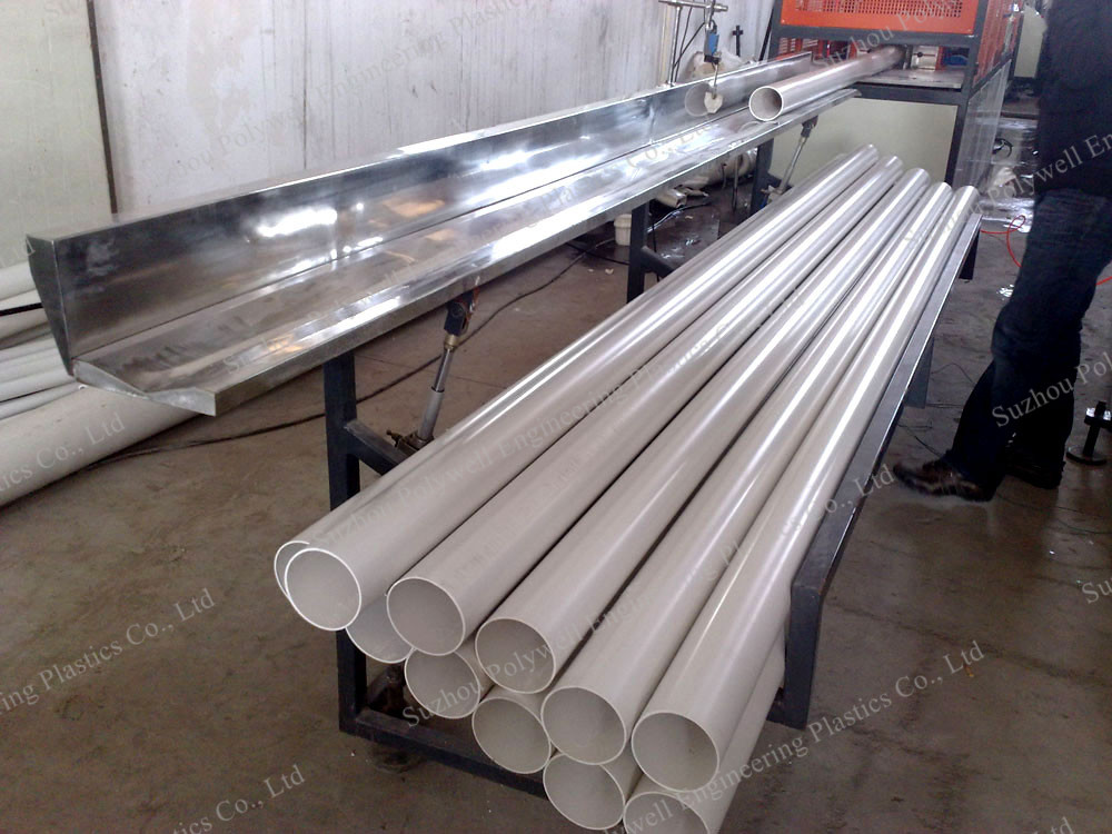 65mm Plastic Twin Screw Extruder PVC UPVC CPVC Pipe Production Line With Customized