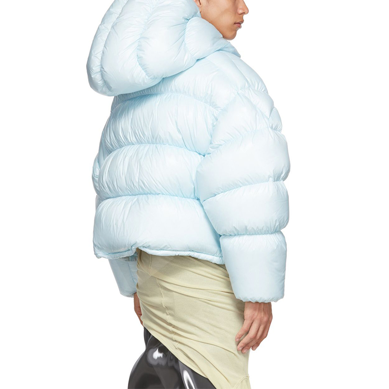 Cropped Puffer Jacket Quilted Padded Plus Size Street Wear Puffer Jacket