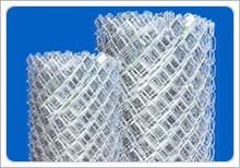 2 " X 2 " Square Woven Vinyl Coated Chain Link Fence