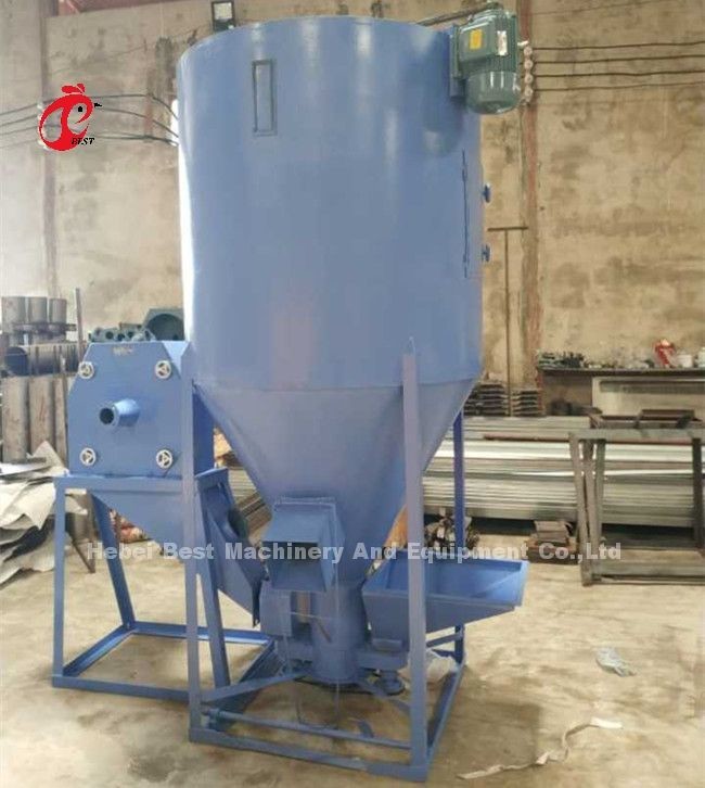 Mixer And Grinder Machine 1000kg Capacity Poultry Feed Mill For Animal Feeds Doris