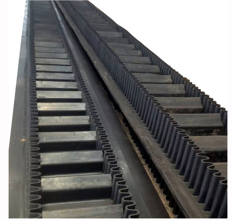 Polyester Rubber Conveyor Belt for Stone Crusher Heat Resistant Material and 100 kg Weight