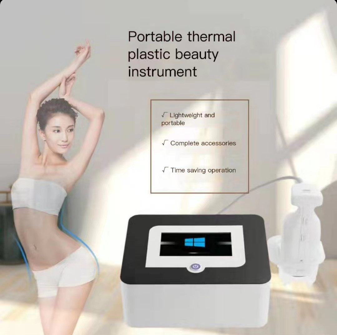 Liposonic Ultrasound HIFU Beauty Machine 0.8cm 1.3cm Cellulite Reduction