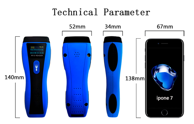 Portable Compact Fuselage Strong Body Alarm Clocking Security Guard Patrol Checkpoint System 0