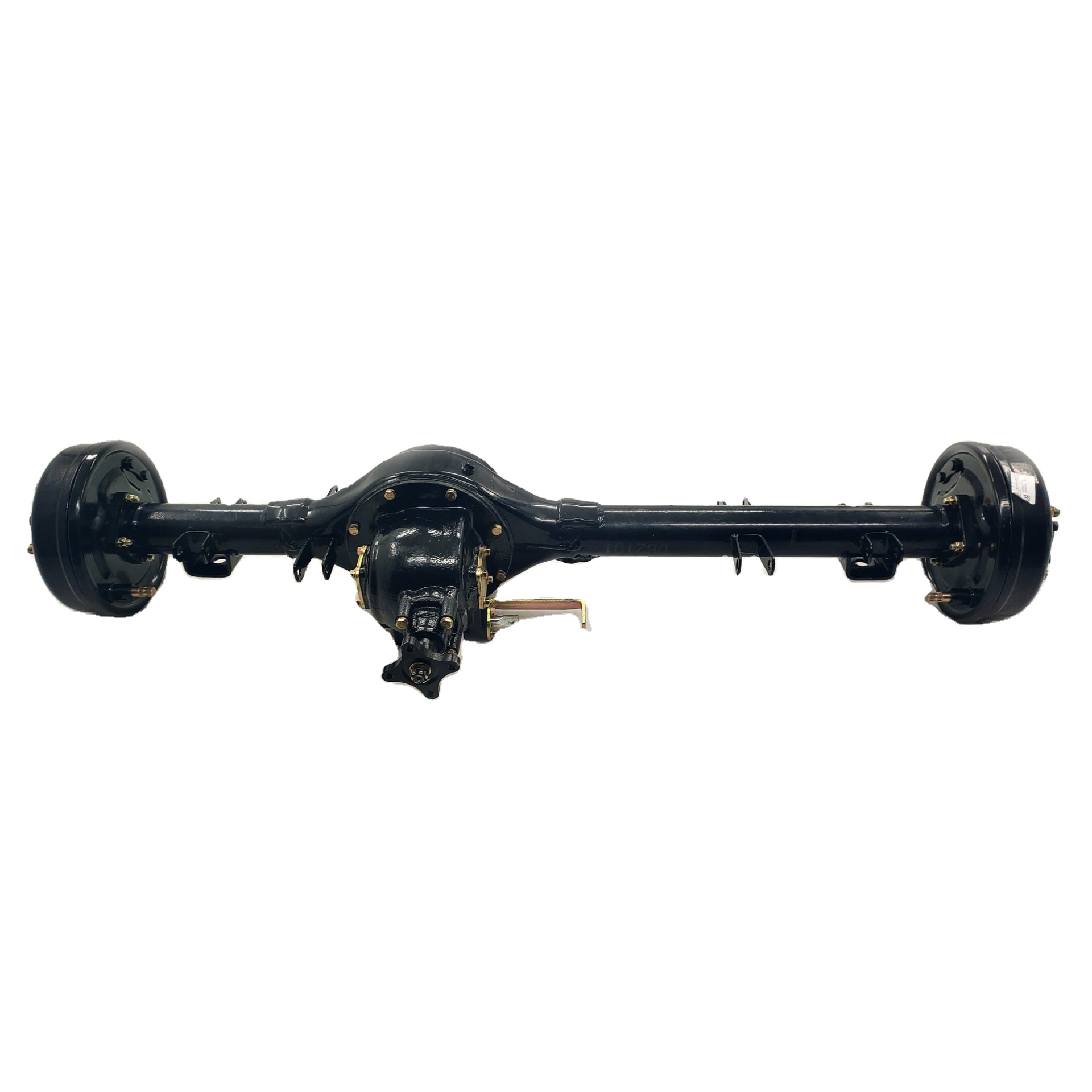 Full Floating 5th Afterburner Booster King Rear Axle Assembly for Heavy Tricycle Truck