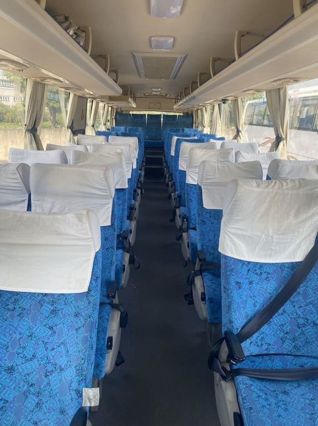 Double Doors Used 47 Seats Higer Coach Buses Used LHD KLQ6115 Yuchai Engine