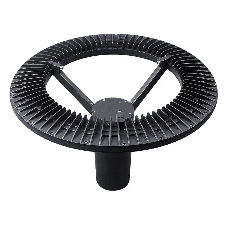 Garden Decoration Solar String Light 60w Aluminum Steering Wheel Flat Moon Ball Lamp
