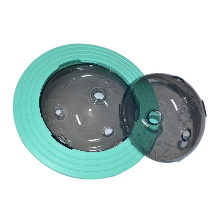 Tumbler Silicone Pet Supplies Slow Leakage Dog Food Dispensing Toy Ball Customized