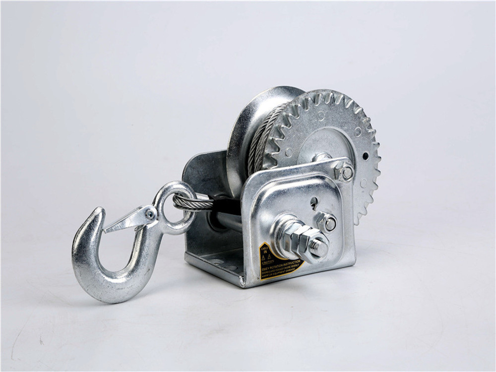 6 Meter Wire Pulling Hand Crank Cable Winch Weather Resistant