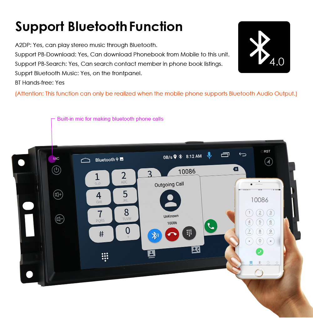 Universal Year Car Stereo 2 Din 7 Inch Carplay Car Radio Touch Screen Android Navigation Double Din Car Dvd Player