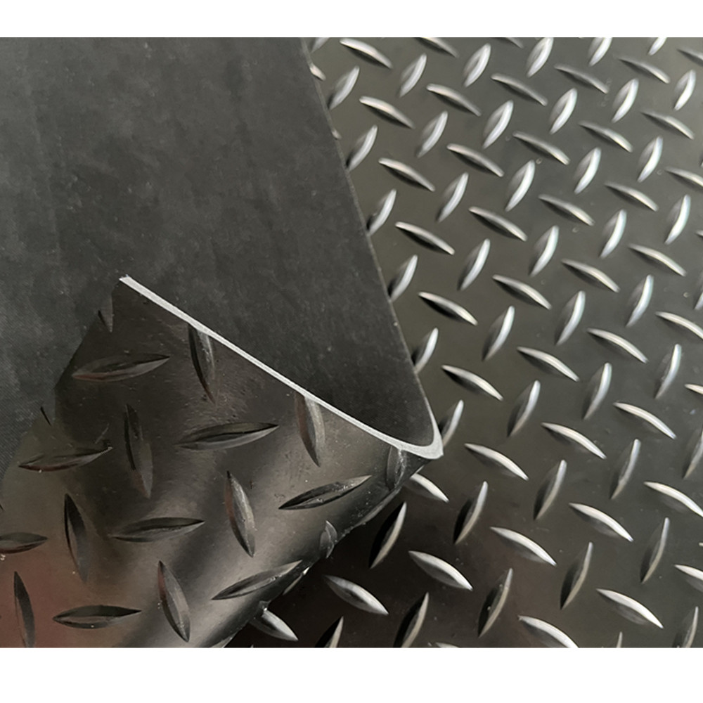 Anti-slip, Waterproof, Oil-proof, Wear-resistant and Anti-aging Willow Leaf Rubber Floor Mat Insulation
