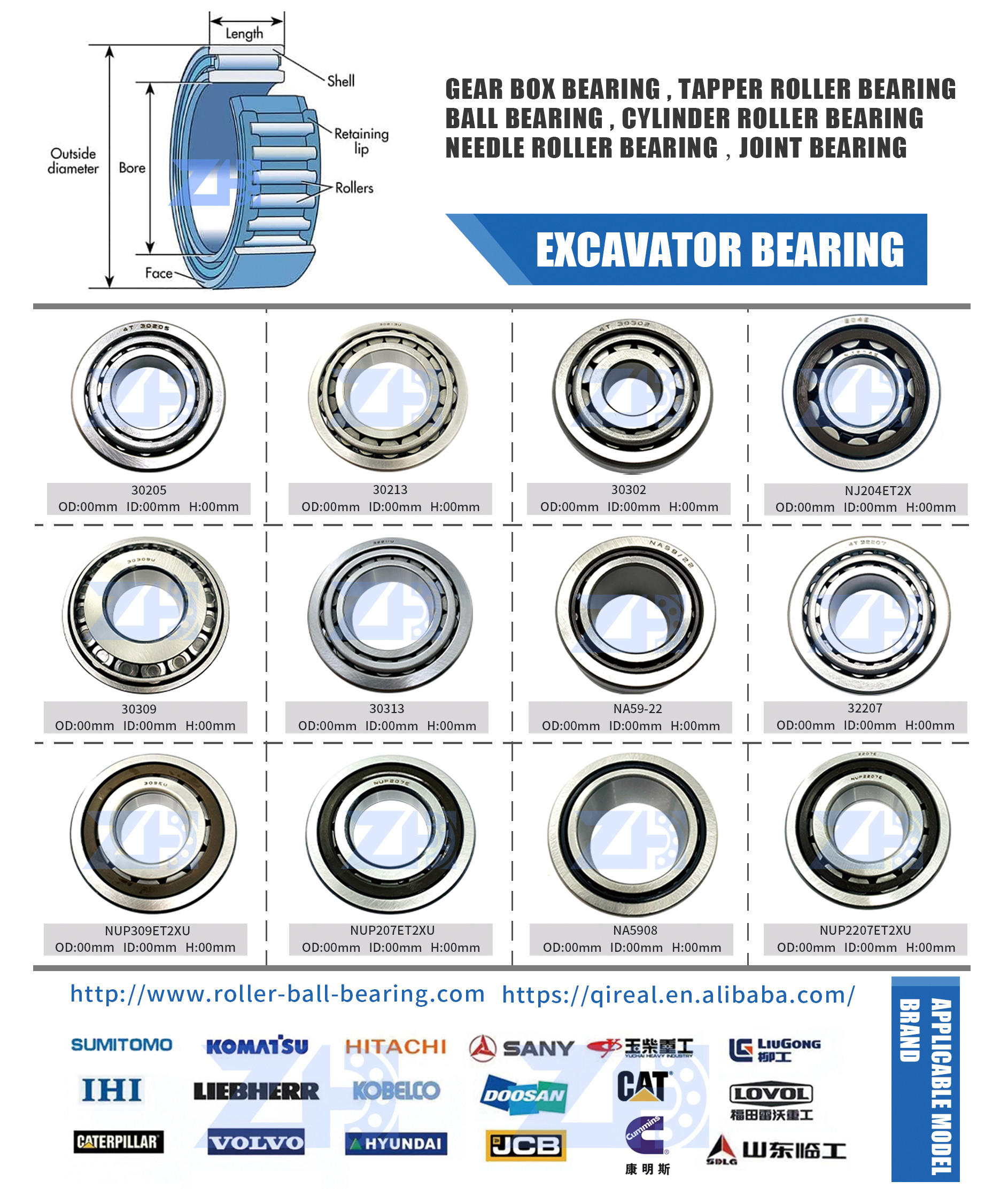 540049-540010 L540049-L540010 Single Row Taper Roller Bearing L 540049-L 540010 inch taper roller bearing
