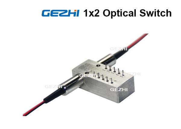 Quality LC/PC Connector 1x2 Mechanical Optical Switch Low Insertion Loss for sale