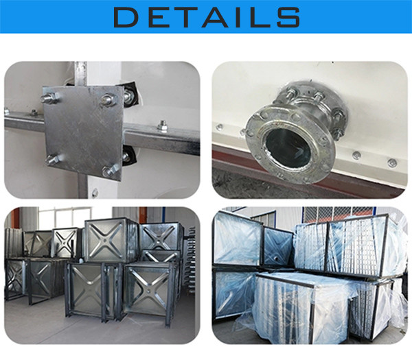 Precise Galvanized Steel Water Tank Pvc Foam Sealing Material Food Grade